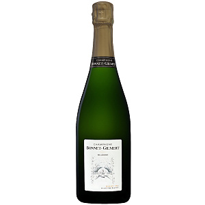 Белое Сухое Шампанское Bonnet-Gilmert Millesime Grand Cru Blanc de Blancs 2014 г. 0.75 л