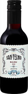 Красное Сухое Вино San Telmo Malbec 2020 г. 0.187 л