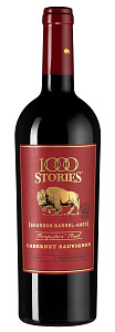 Красное Полусухое Вино 1000 Stories Cabernet Sauvignon Prospectors Proof 2018 г. 0.75 л