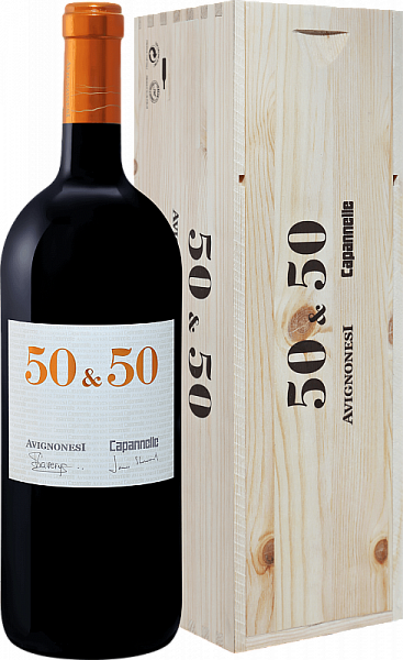 Вино Avignonesi 50 & 50 Biodynamic 2016 г. 1.5 л Gift Box
