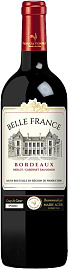 Вино Belle France Bordeaux AOC Rouge 0.75 л