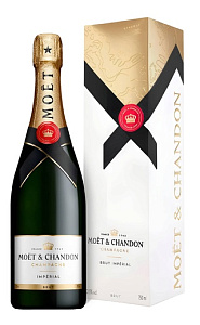 Белое Брют Шампанское Moet & Chandon Imperial 0.75 л Gift Box