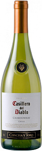 Белое Полусухое Вино Casillero del Diablo Chardonnay Reserva 0.75 л