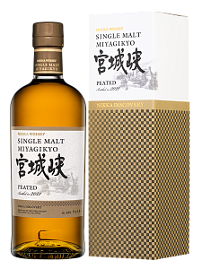 Виски Nikka Miyagikyo Single Malt Peated 0.7 л в подарочной упаковке