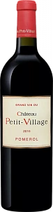 Красное Сухое Вино Chateau Petit Village Pomerol AOC 2016 г. 0.75 л