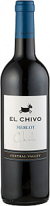 Красное Сухое Вино El Chivo Merlot 0.75 л