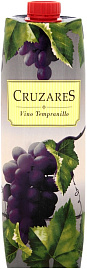 Вино Cruzares Tinto Tetra Pak 1 л