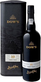 Портвейн Dow's Old Tawny Port 10 Years Old 0.75 л Gift Box