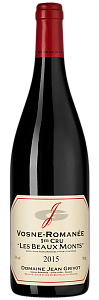 Красное Сухое Вино Vosne-Romanee Premier Cru Les Beaux Monts Domaine Jean Grivot 2015 г. 0.75 л