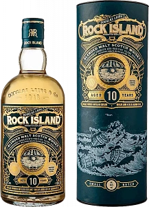 Виски Rock Island Small Batch Blended Malt Scotch Whisky 10 Years Old 0.7 л в подарочной упаковке