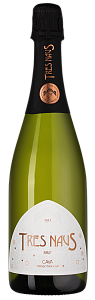 Белое Брют Вино Tres Naus Brut Cellers Domenys 0.75 л