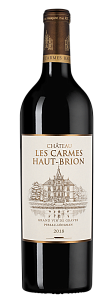 Красное Сухое Вино Chateau Les Carmes Haut-Brion 2018 г. 0.75 л
