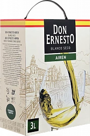 Вино Don Ernesto Airen Dcoop 3 л Bag-in-box