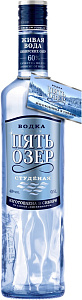 Водка Пять Озер Студеная 0.7 л