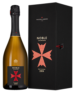 Белое Брют Шампанское Noble Champagne Brut Lanson 2004 г. 0.75 л Gift Box