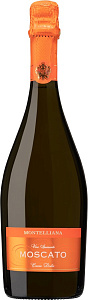 Белое Сладкое Игристое вино Montelliana Moscato Spumante Dolce 0.75 л