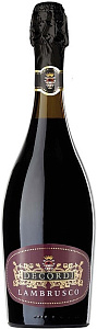 Красное Полусладкое Игристое вино Decordi Rosso Lambrusco dell'Emilia 0.75 л