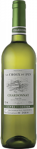 Белое Сухое Вино La Croix du Pin Chardonnay Pays d'Oc IGP 0.75 л