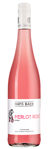 Розовое Полусухое Вино Hans Baer Merlot Rose 2020 г. 0.75 л