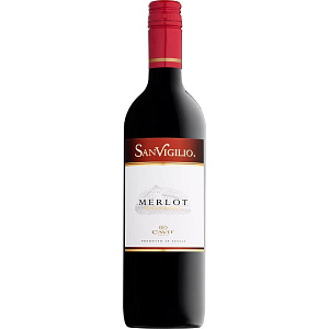 Красное Сухое Вино SanVigilio Merlot 2020 г. 0.375 л
