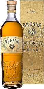 Виски Brenne Pineaud des Charentes Finish Single Malt Whisky 0.7 л в подарочной упаковке