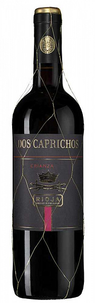 Вино Dos Caprichos Crianza 2018 г. 0.75 л