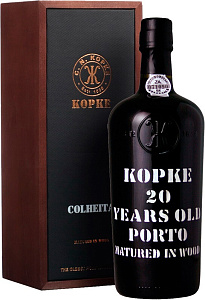 Красное Сладкое Портвейн Kopke 20 Years Old Porto 0.75 л Gift Box
