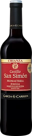 Вино Castillo San Simon Monastrell Crianza Jumilla DO Garcia Carrion 0.75 л