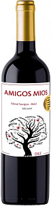 Красное Сухое Вино Amigos Mios Cabernet Sauvignon-Merlot 0.75 л