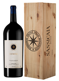 Вино Sassicaia 2018 г. 6 л Gift Box