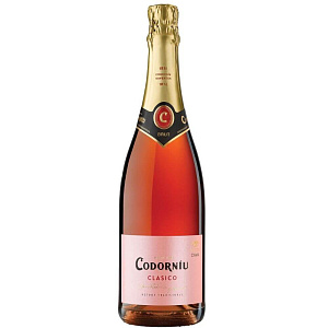 Розовое Брют Игристое вино Cava Codorniu Clasico Brut Rose 0.75 л