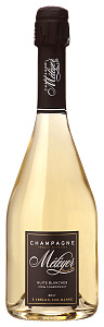 Белое Брют Шампанское Champagne Meteyer Nuits Blanches Brut 0.75 л