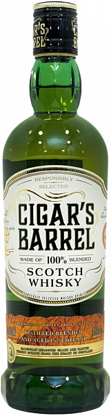 Виски Сигарс Баррель 0.5 л