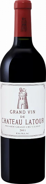 Вино Chateau Latour 2011 г. 0.75 л