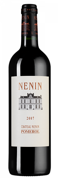 Вино Chateau Nenin Pomerol 2007 г. 0.75 л
