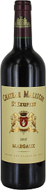 Вино Chateau Malescot Saint-Exupery 2017 г. 0.75 л