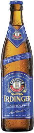Пиво безалкогольное Erdinger Weissbier Alkoholfrei Glass 0.5 л