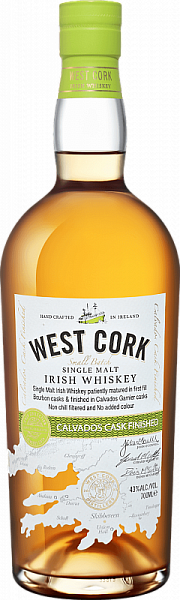 Виски West Cork Small Batch Calvados Cask Finished Single Malt Irish 0.7 л