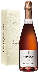 Розовое Экстра брют Шампанское Alexandre Bonnet Rose Extra Brut Champagne AOC 0.75 л в подарочной упаковке