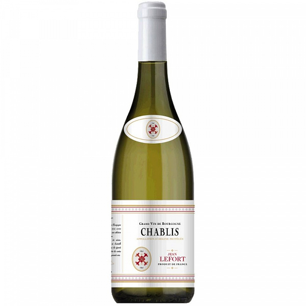 Вино Jean Lefort Chablis 2020 г. 0.75 л