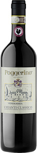 Красное Сухое Вино Poggerino Chianti Classico DOCG 2018 г. 0.75 л