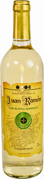 Вино Juan Ramon Blanco Semidulce 0.75 л