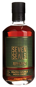 Виски Seven Seals Double Wood Finish Cask Proof Single Malt Whisky 0.5 л