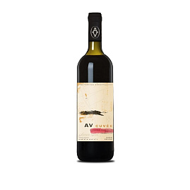 Вино Alma Valley AV cuvee Cabernet Sauvignon-Shiraz-Saperavi 2020 г. 0.75 л