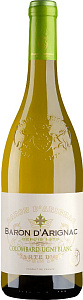 Белое Полусухое Вино Baron d'Arignac Carte D'Or Colombard Ugni Blanc 0.75 л