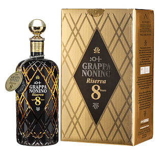 Граппа Nonino Riserva 8 Years Old 0.7 л Gift Box