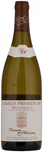 Белое Сухое Вино Domaine des Malandes Chablis Premier Cru Montmains 0.75 л