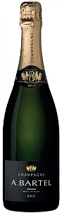 Белое Брют Шампанское A. Bartel Brut Champagne 0.75 л