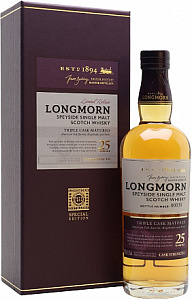 Виски Longmorn 25 Years Old 0.7 л Gift Box