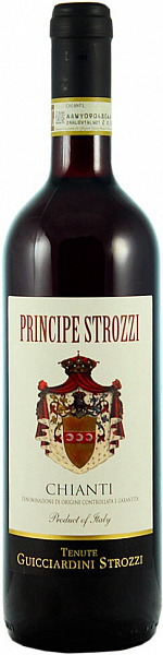 Вино Principe Strozzi Chianti 2021 г. 0.75 л